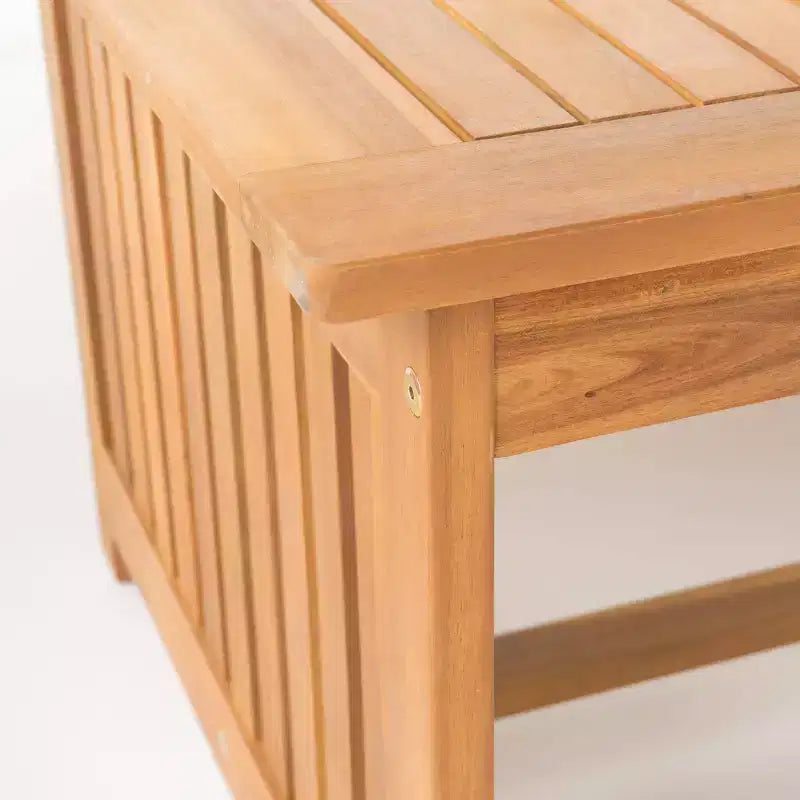 Ensemble de patio Carolina 8 pièces en acacia – Patine marron/crème – Christopher Knight Home