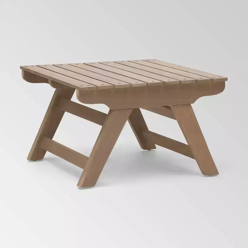 Ensemble de conversation 3 pièces Malibu en bois d'acacia - Gris - Christopher Knight Home
