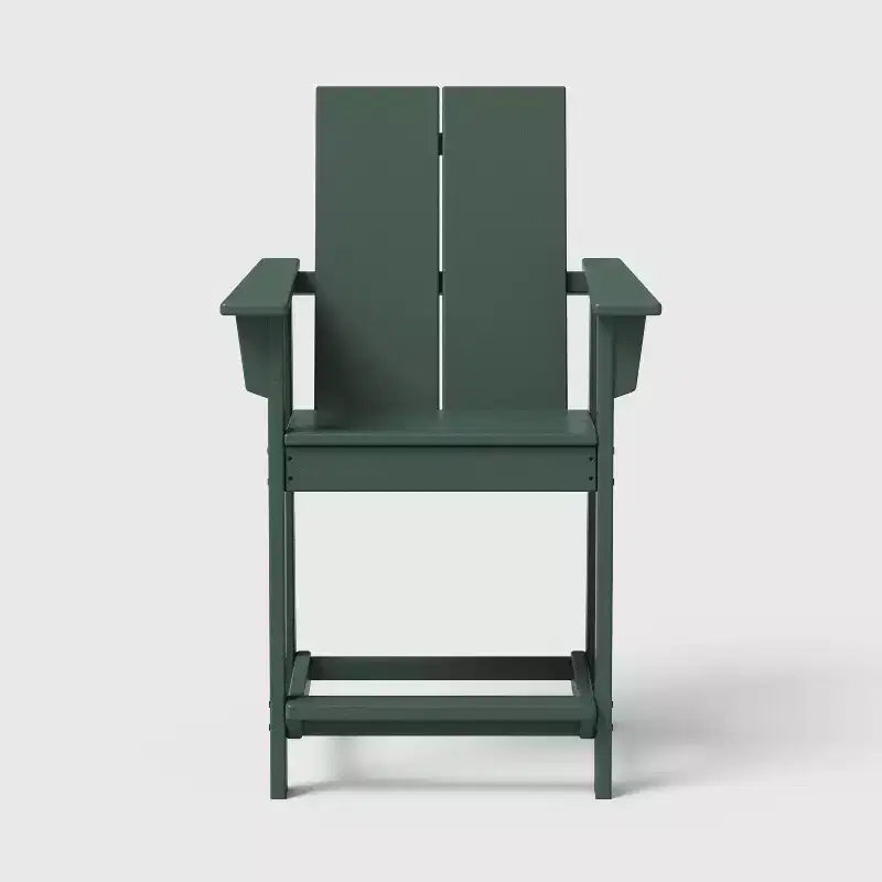 Ensemble de 3 sièges de comptoir de balcon de terrasse POLYWOOD Moore vert