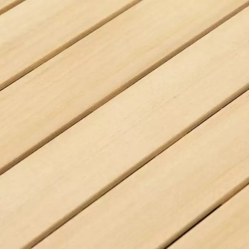 Greemotion Ensemble de Foyer d'Extérieur Barbuda 6 pièces en Bois de Teck Marron : Cadre en Aluminium, Carreaux de Céramique, Protection UV