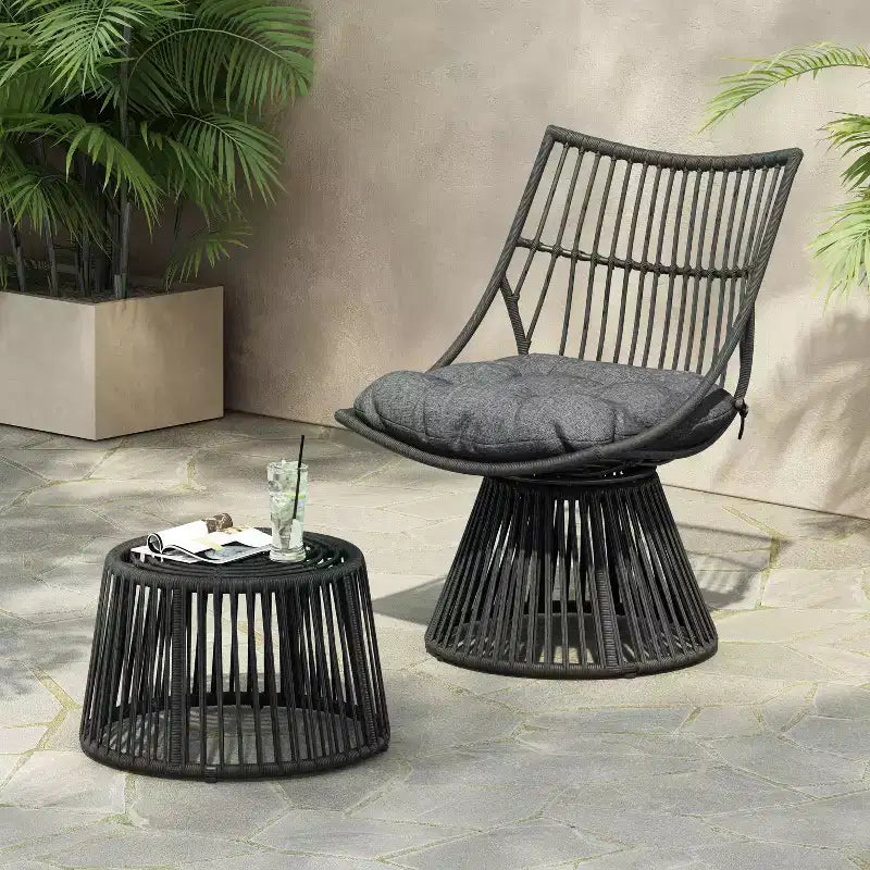 Christopher Knight Home Ensemble de Patio en Bois d'Acacia 2 Pièces d'extérieur Cory Christopher Knight Home