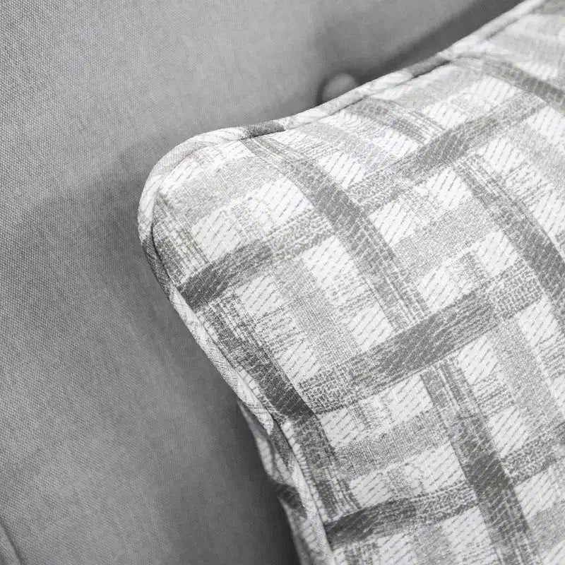 Greemotion Ensemble de mobilier de conversation d'extérieur 4 pièces en acier Palma avec sièges inclinables, gris : Revêtement par poudre, résistant aux UV et aux intempéries