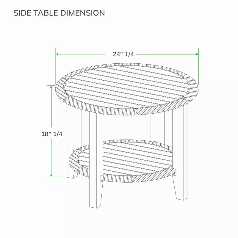 Ensemble de conversation Sonoma Lane Athens 3 pièces en teck pour extérieur avec fauteuils à bascule - Résistant aux intempéries