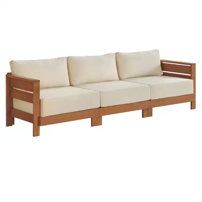 Ensemble de meubles d'extérieur 2 pièces Barton d'Alaterre Furniture avec canapé et table basse relevable, résistant aux intempéries
