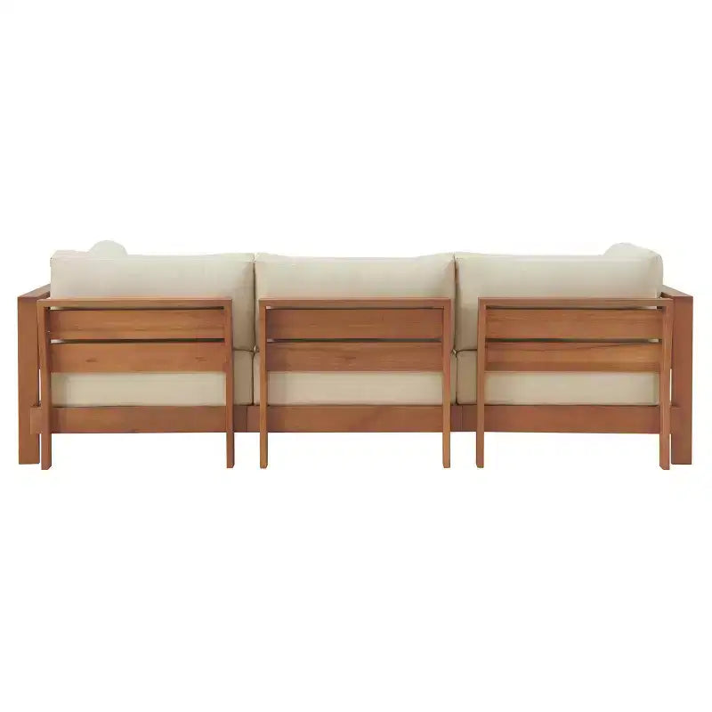 Ensemble de meubles d'extérieur 2 pièces Barton d'Alaterre Furniture avec canapé et table basse relevable, résistant aux intempéries