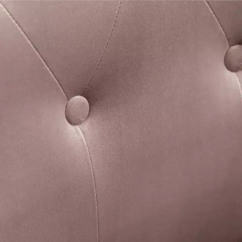 Roundhill Furniture Doarnin Fauteuil d'appoint contemporain en velours soyeux touffeté avec dossier capitonné, Chocolat