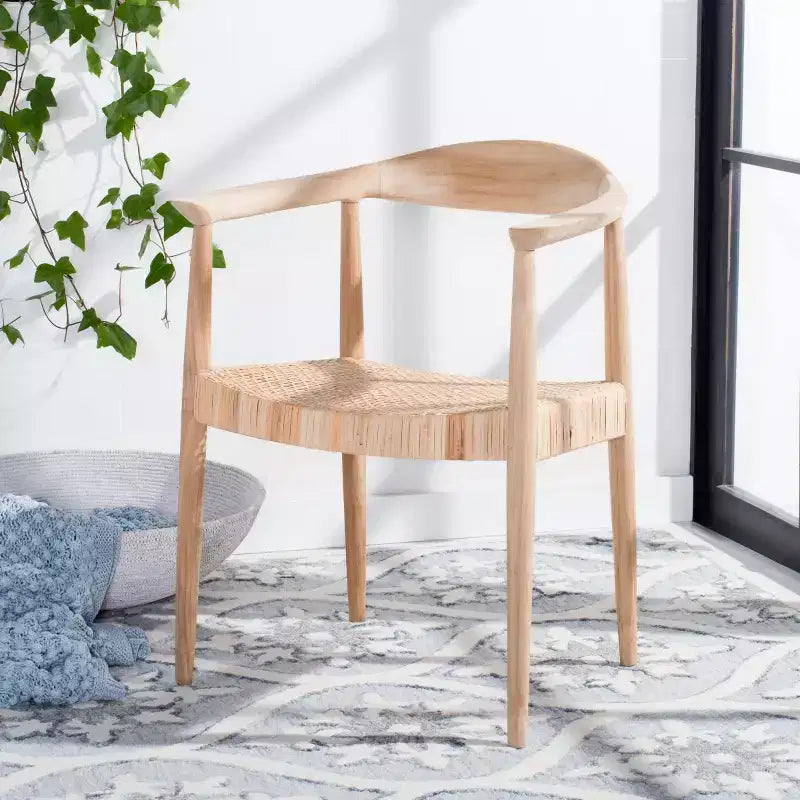 Sijo Rattan Peel Accent Chair - ACH1007A - Natural - Safavieh