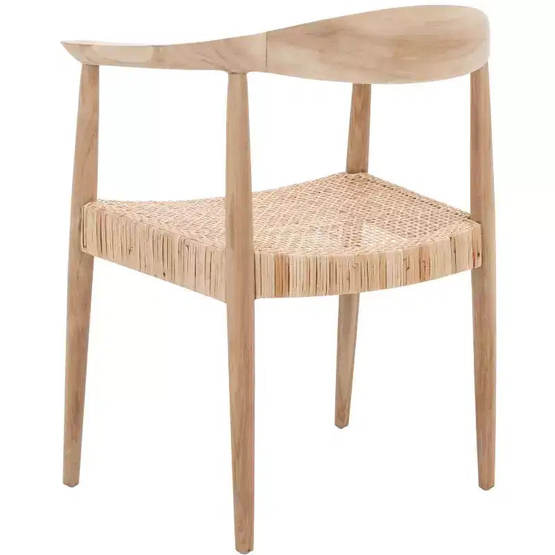 Sijo Rattan Peel Accent Chair - ACH1007A - Natural - Safavieh