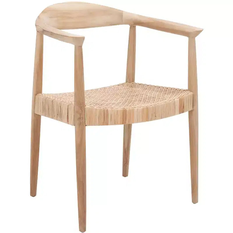Sijo Rattan Peel Accent Chair - ACH1007A - Natural - Safavieh