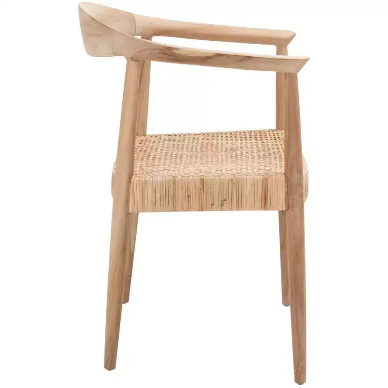 Sijo Rattan Peel Accent Chair - ACH1007A - Natural - Safavieh