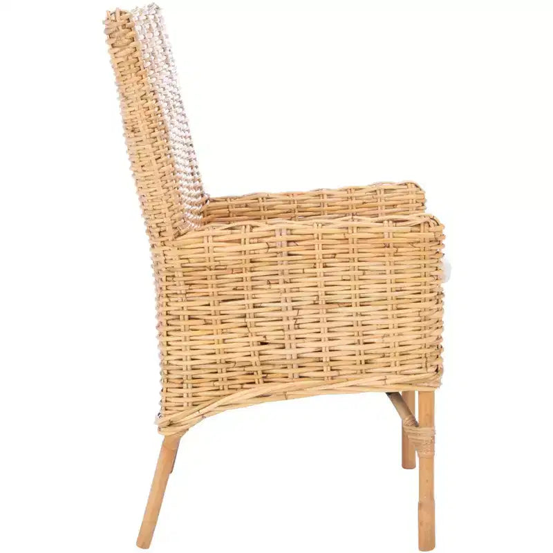 Nancy Rattan Accent Chair W/ Cushion - ACH6518 - Safavieh