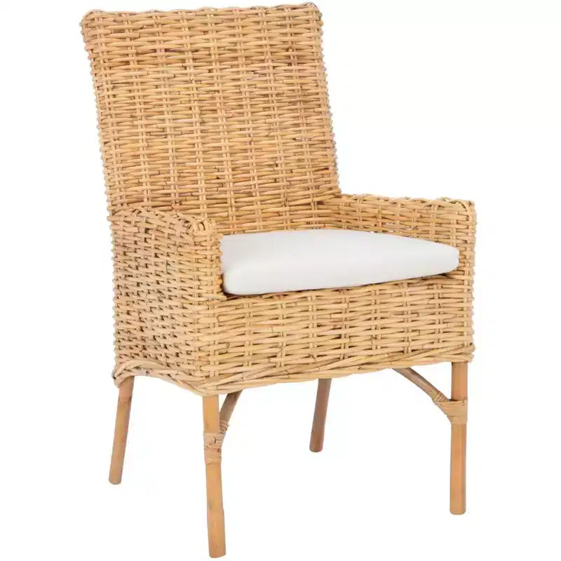 Nancy Rattan Accent Chair W/ Cushion - ACH6518 - Safavieh