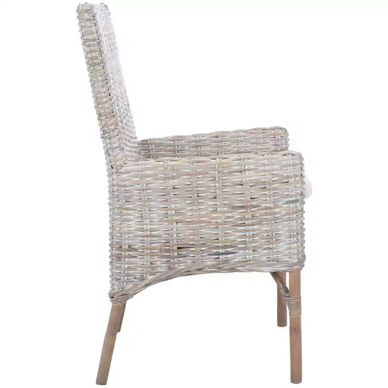 Nancy Rattan Accent Chair W/ Cushion - ACH6518 - Safavieh