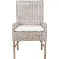 Nancy Rattan Accent Chair W/ Cushion - ACH6518 - Safavieh