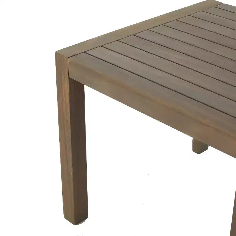 GDFStudio Ludwig - Salon de jardin 3 pièces en acacia avec coussins