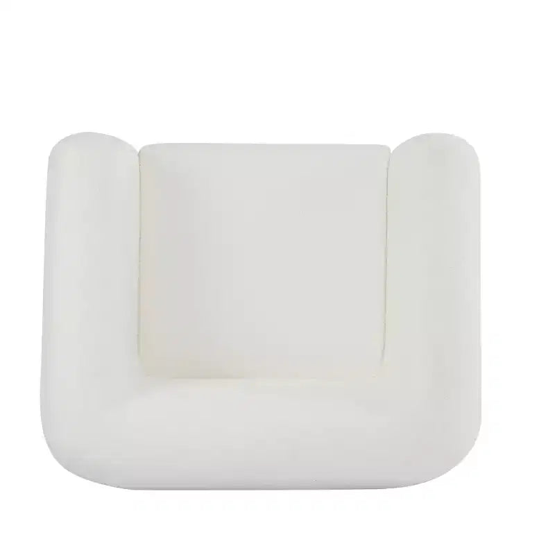 Christopher Knight Home Emilia Fauteuil Club Contemporain Rembourré Bouclé, Beige