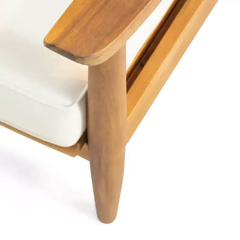 Christopher Knight Home Willowbrook Causeuse et table basse d'extérieur en bois d'acacia