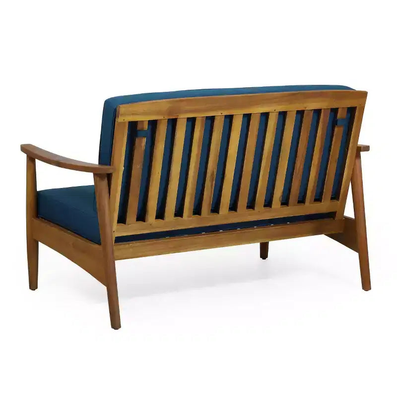 Christopher Knight Home Willowbrook Causeuse et table basse d'extérieur en bois d'acacia