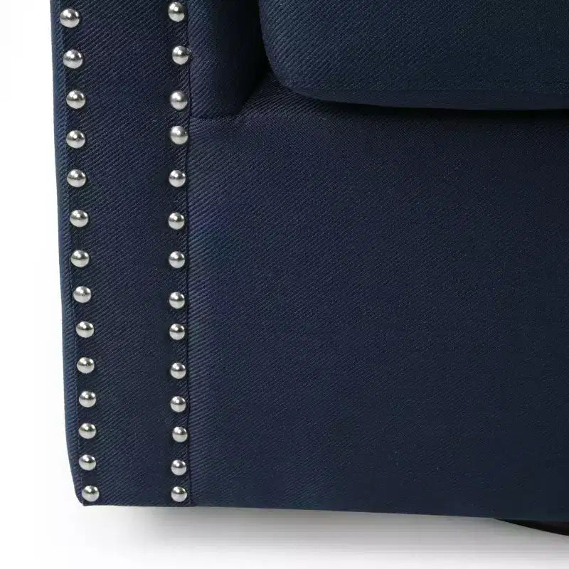 Fauteuil pivotant contemporain en tissu Leily de GDFStudio