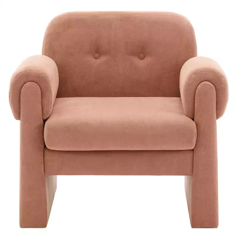 Hyleory 33.07'' Downy Fluffy Cloud Upholstered Accent Chair,Armchair for Bedroom Reception Area Reading Room Living Room(set of 2)