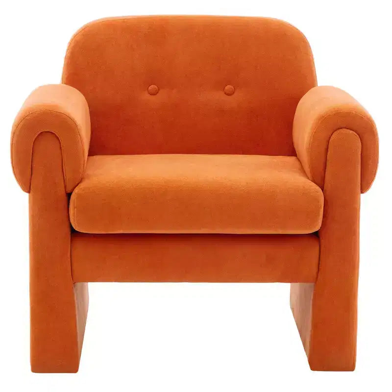 Hyleory 33.07'' Downy Fluffy Cloud Upholstered Accent Chair,Armchair for Bedroom Reception Area Reading Room Living Room(set of 2)