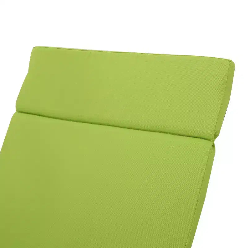 GDFStudio Olivia Ensemble de conversation 3 pièces en osier sans accoudoirs avec chaises longues pliantes et coussins