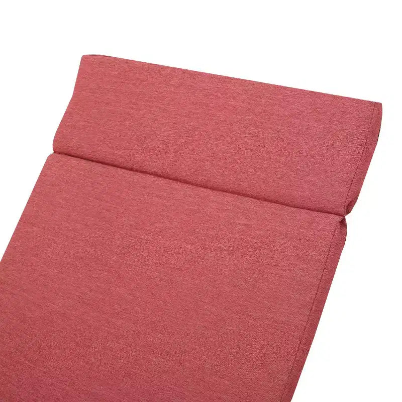 GDFStudio Olivia Ensemble de conversation 3 pièces en osier sans accoudoirs avec chaises longues pliantes et coussins