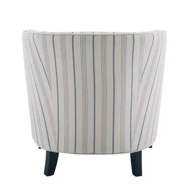 Fauteuil Club Rembourré Contemporain GDFStudio Hawthorne avec Clous Décoratifs