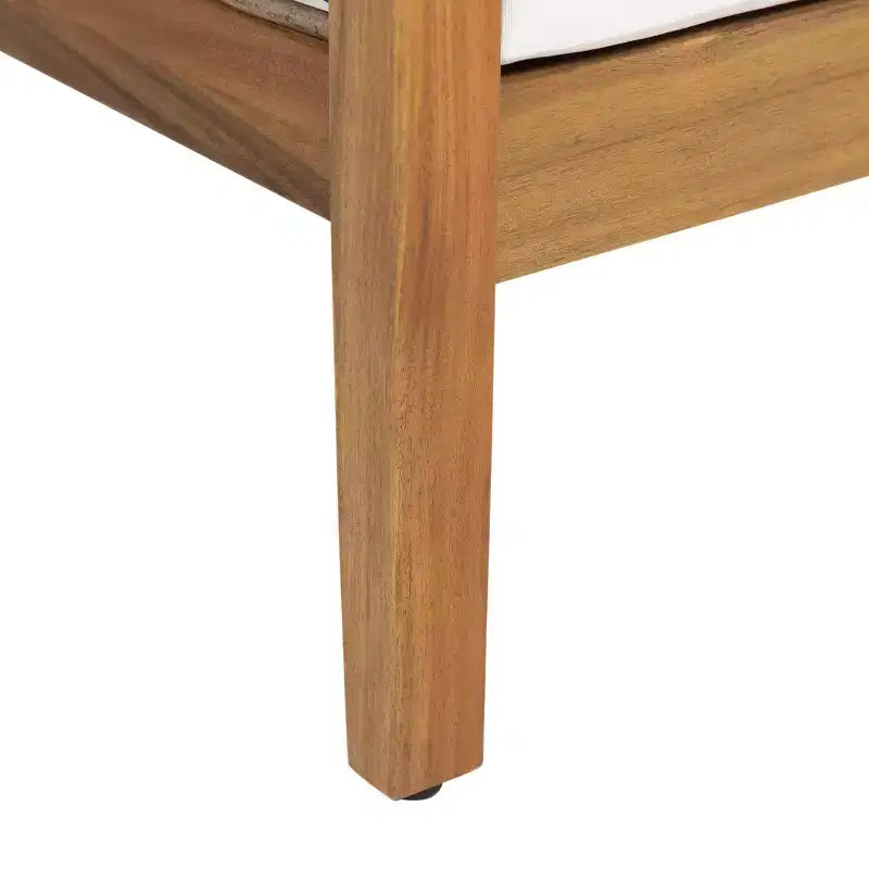 Christopher Knight Home Burchett Ensemble de conversation 3 pièces pour patio en bois d'acacia et rotin synthétique avec coussins