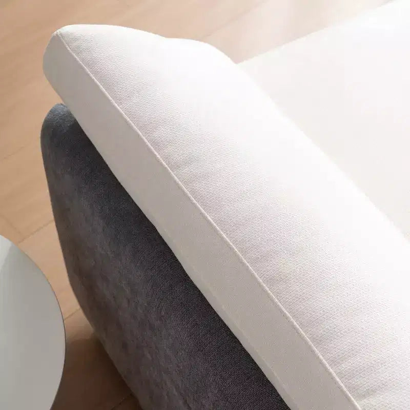GDFStudio Lilith 50 Oversized Chenille Bold Color-Blocking Armchair, Single Sofa Chair