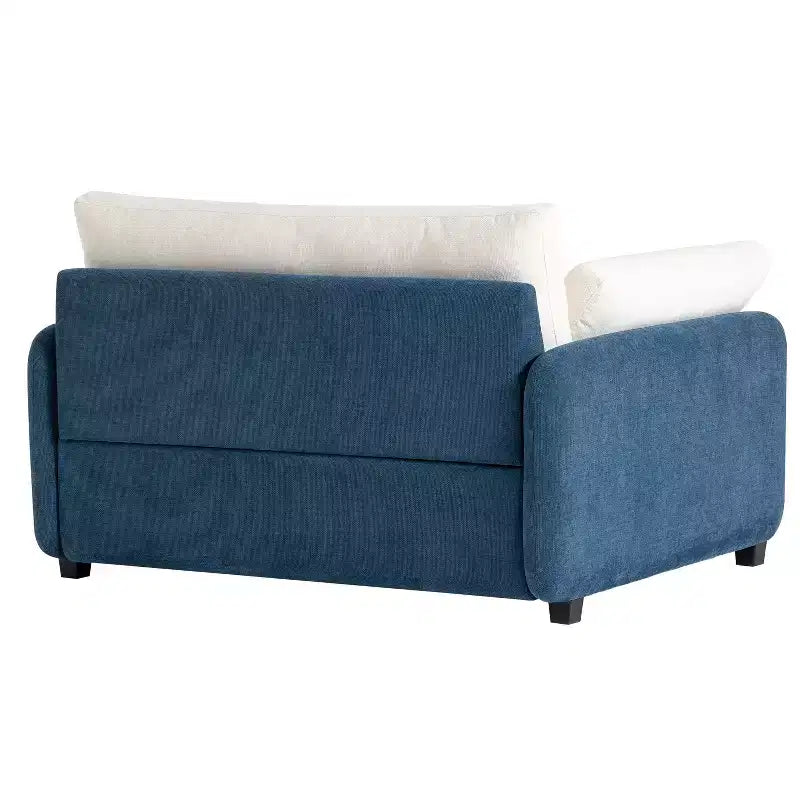 GDFStudio Lilith 50 Oversized Chenille Bold Color-Blocking Armchair, Single Sofa Chair