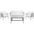 Finnick 4 Piece Living Set - Indoor/Outdoor - PAT7313 - Safavieh