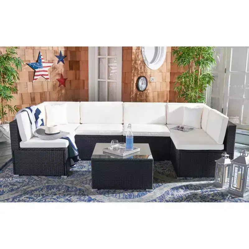 Ensemble de salon Diona - Intérieur/Extérieur - PAT7510 - Safavieh