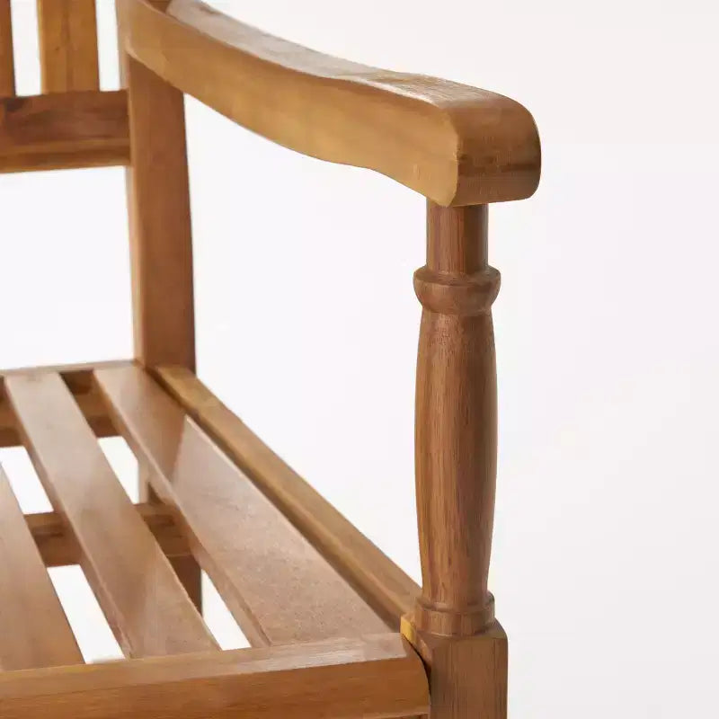 Christopher Knight Home Reynard Ensemble de conversation 3 pièces en bois d'acacia pour extérieur avec chaises à bascule