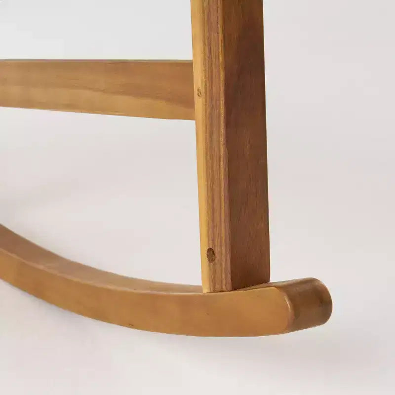 Christopher Knight Home Reynard Ensemble de conversation 3 pièces en bois d'acacia pour extérieur avec chaises à bascule
