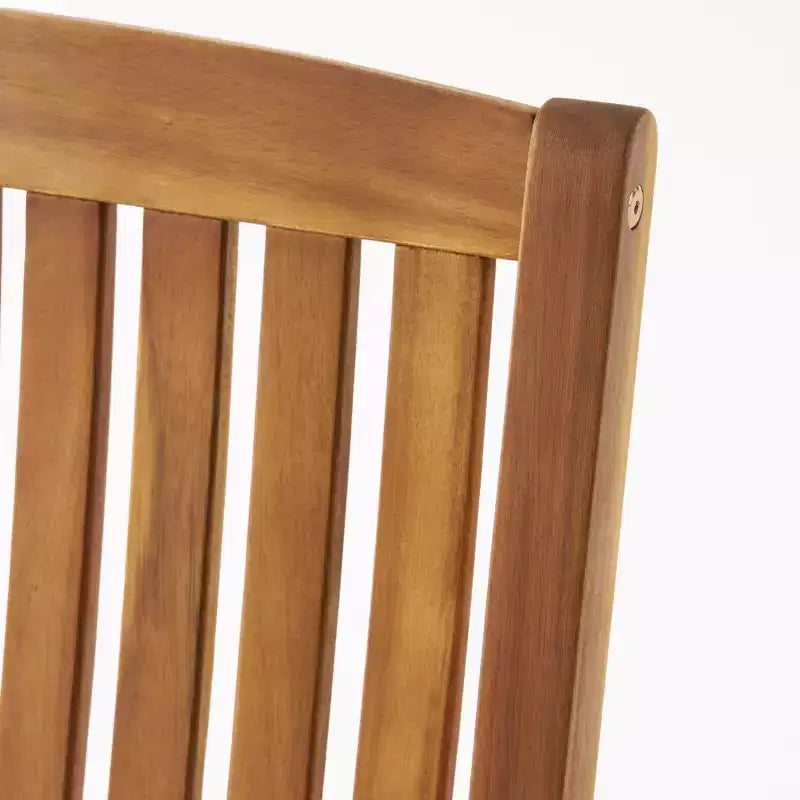Christopher Knight Home Reynard Ensemble de conversation 3 pièces en bois d'acacia pour extérieur avec chaises à bascule