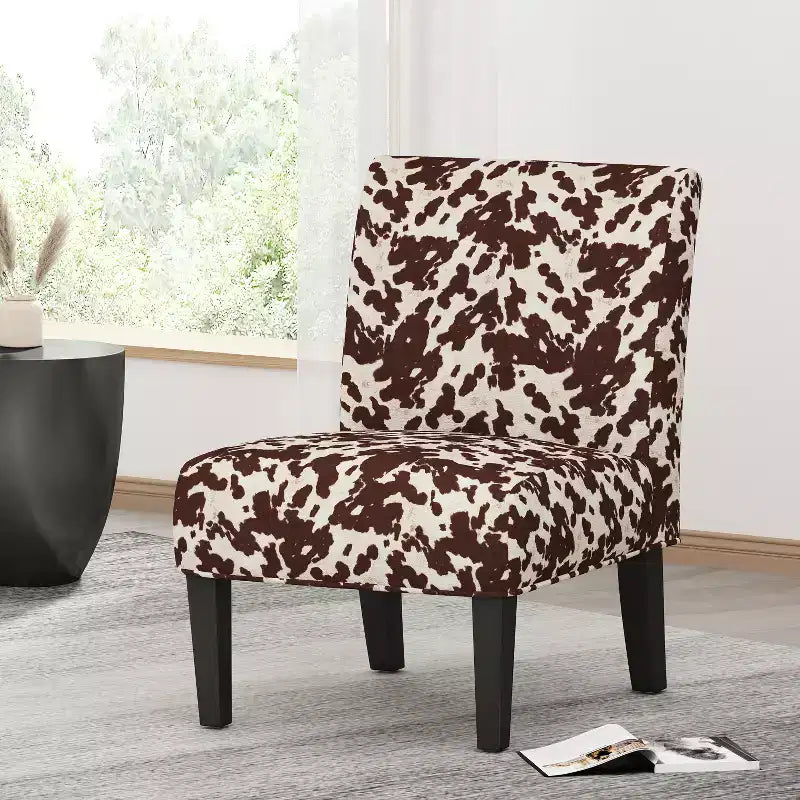 Fauteuil d'appoint contemporain GDFStudio Abner 22 D motif charentaise