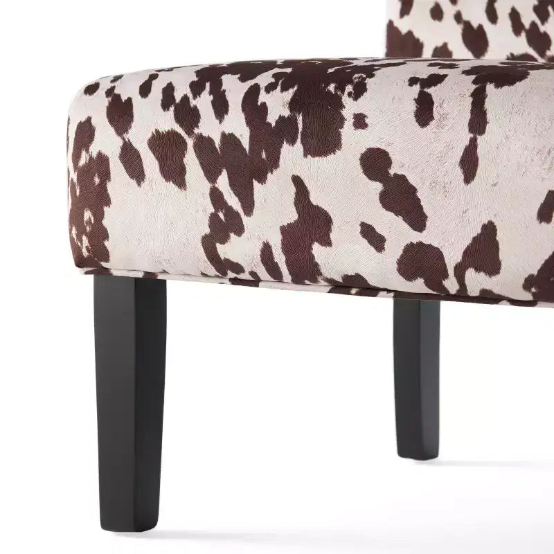 Fauteuil d'appoint contemporain GDFStudio Abner 22 D motif charentaise
