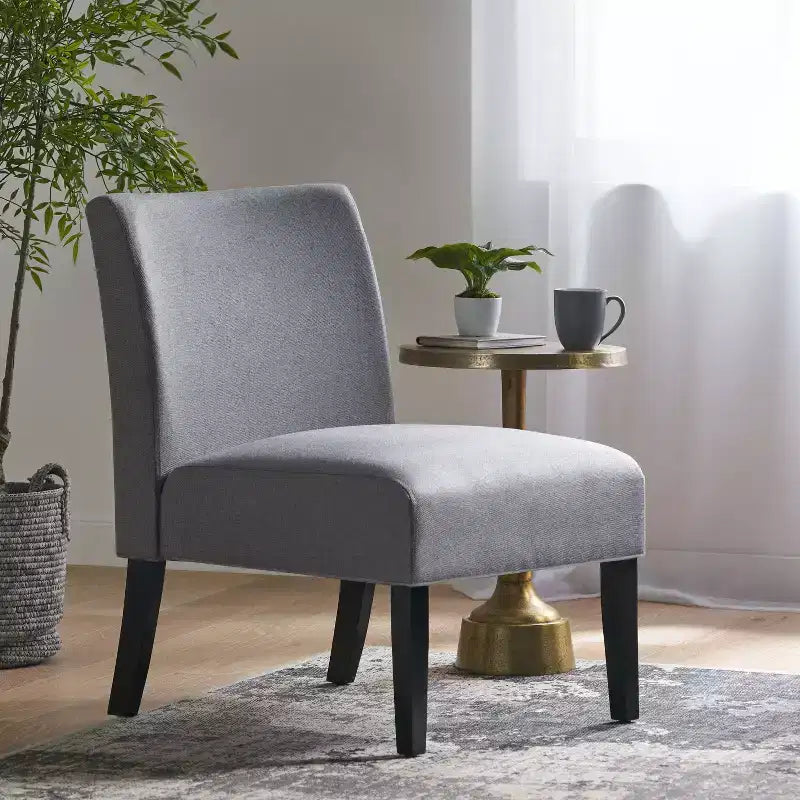 Fauteuil d'appoint contemporain GDFStudio Abner 22 D motif charentaise
