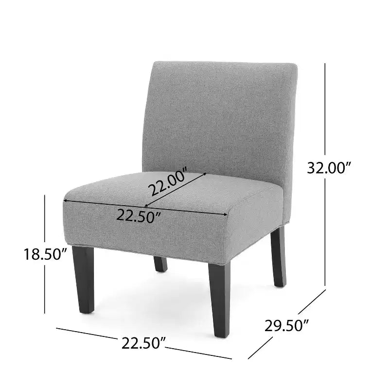 Fauteuil d'appoint contemporain GDFStudio Abner 22 D motif charentaise