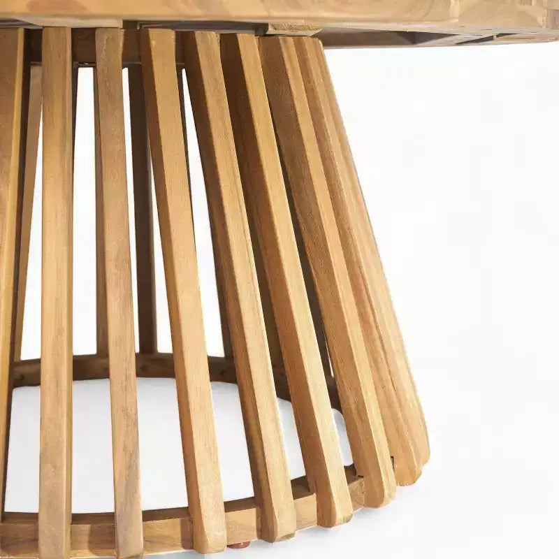 Canapé-lit 3 places Christopher Knight Home Pascal en bois d'acacia rustique rembourré avec table basse