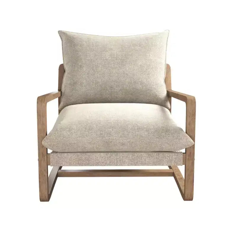 RealRooms Mika Upholstered Sling Accent Chair