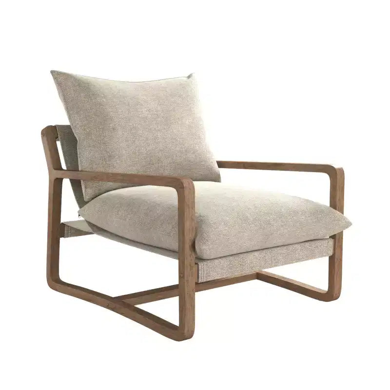 Chaise d'appoint rembourrée RealRooms Mika