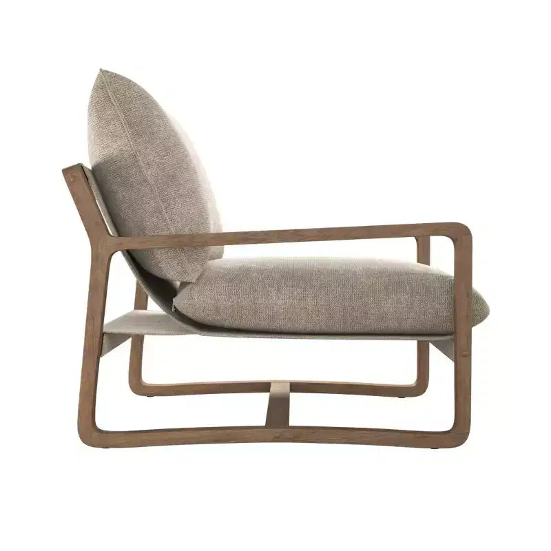 Chaise d'appoint rembourrée RealRooms Mika