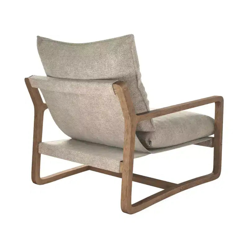 Chaise d'appoint rembourrée RealRooms Mika