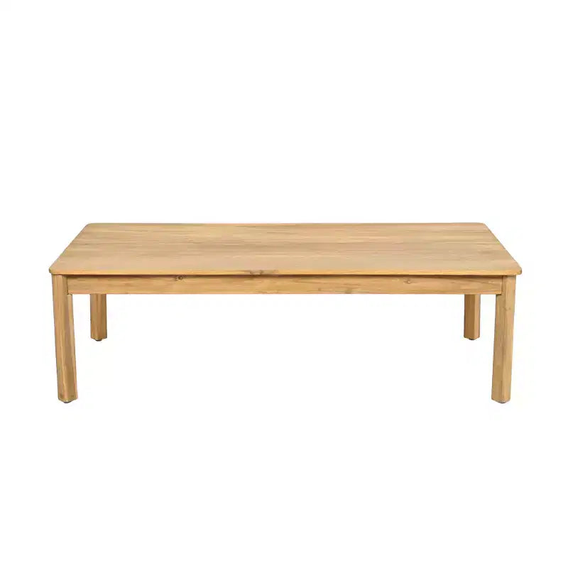 Christopher Knight Home Gillian Ensemble de 4 fauteuils de terrasse en bois d'acacia tressé avec corde