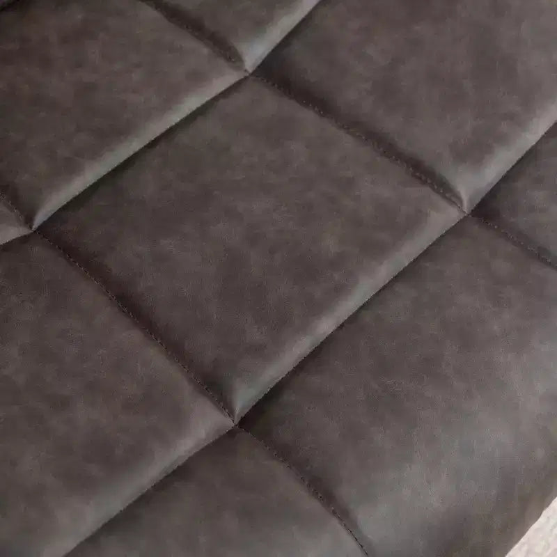 Roundhill Furniture Arlena Faux Leather Tufted Swivel Accent Chair