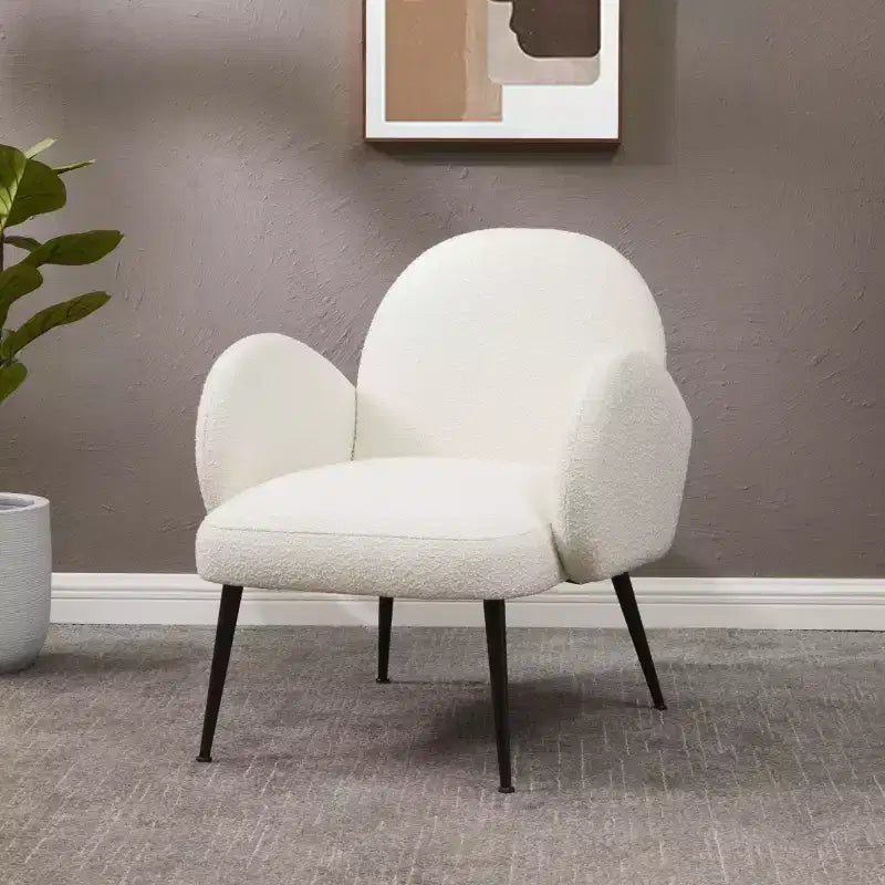 Fauteuil d'appoint Crystalyn Boucle - SFV4790 - Safavieh Couture