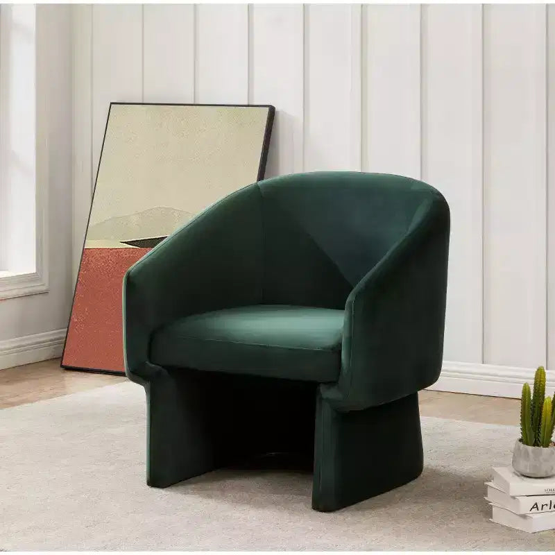 Susie Barrel Back Accent Chair - SFV4781 - Safavieh Couture