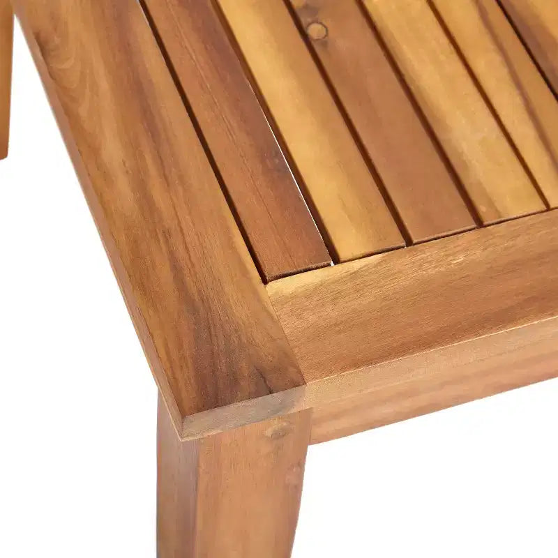 Christopher Knight Home Savannah Ensemble de conversation 8 places en bois d'acacia et osier d'extérieur